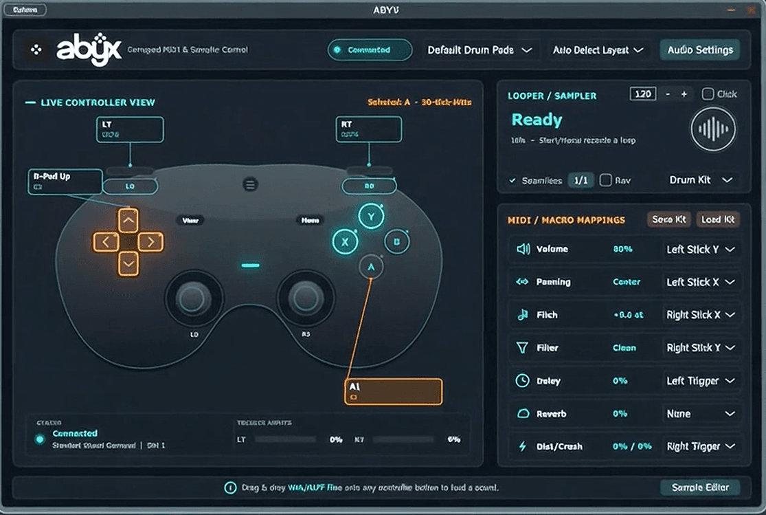 ABYX interface preview
